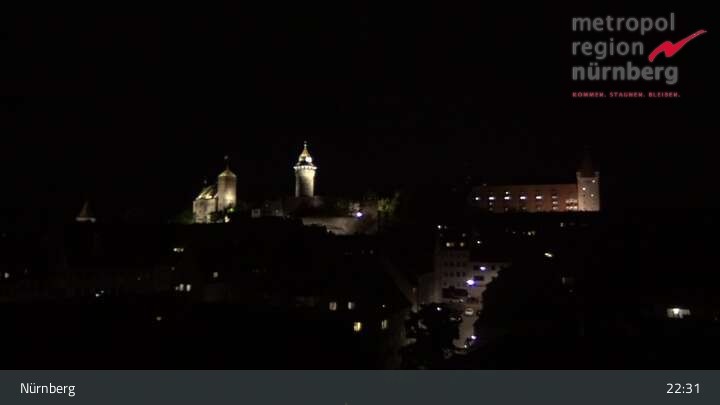 Archiv Foto Webcam Nürnberg Altstadt