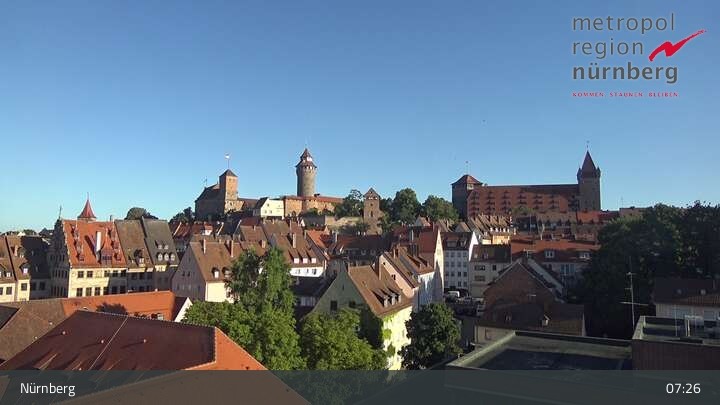 Archiv Foto Webcam Nürnberg Altstadt