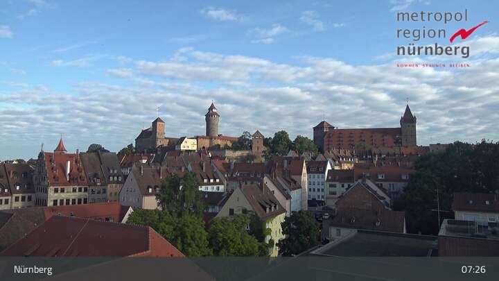Archiv Foto Webcam Nürnberg Altstadt
