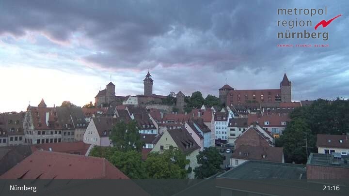 Archiv Foto Webcam Nürnberg Altstadt