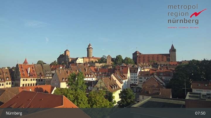Archiv Foto Webcam Nürnberg Altstadt