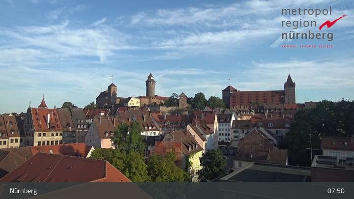 Archiv Foto Webcam Nürnberg Altstadt