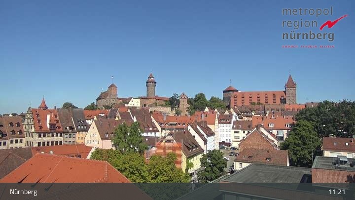 Archiv Foto Webcam Nürnberg Altstadt