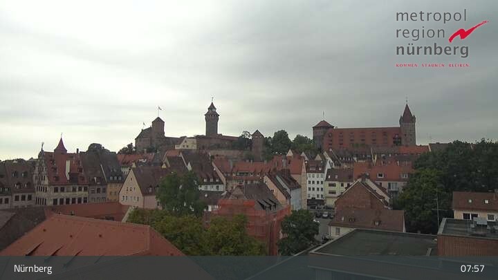 Archiv Foto Webcam Nürnberg Altstadt