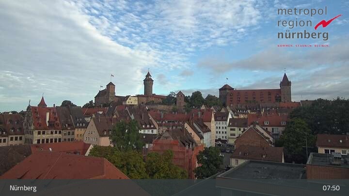 Archiv Foto Webcam Nürnberg Altstadt