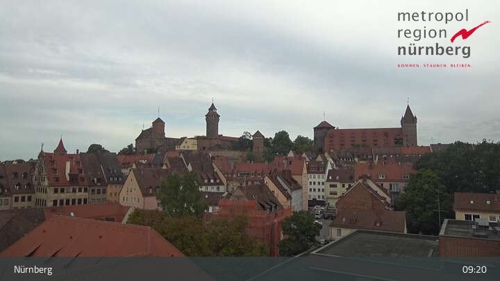 Archiv Foto Webcam Nürnberg Altstadt