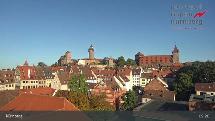 Archiv Foto Webcam Nürnberg Altstadt