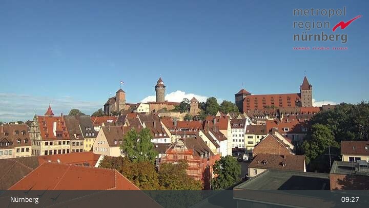 Archiv Foto Webcam Nürnberg Altstadt