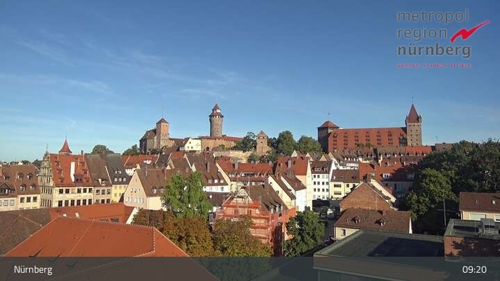 Archiv Foto Webcam Nürnberg Altstadt