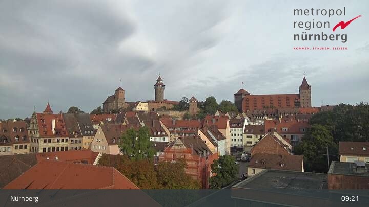 Archived image Webcam Nuremberg in Bavaria