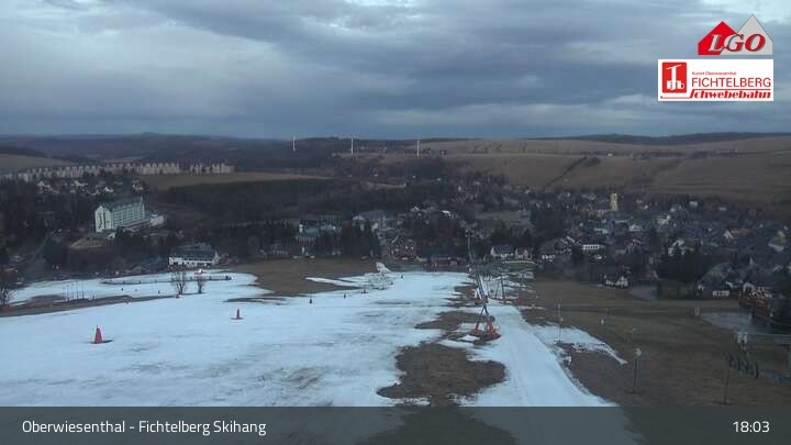 Archived image Webcam Fichtelberg mountain, Oberwiesenthal