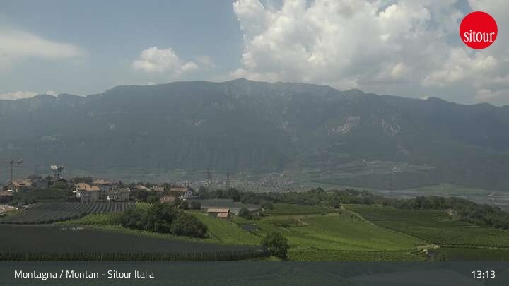 Archiv Foto Webcam Blick auf Montan