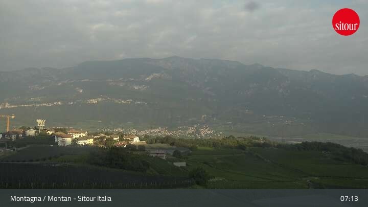 Archiv Foto Webcam Blick auf Montan
