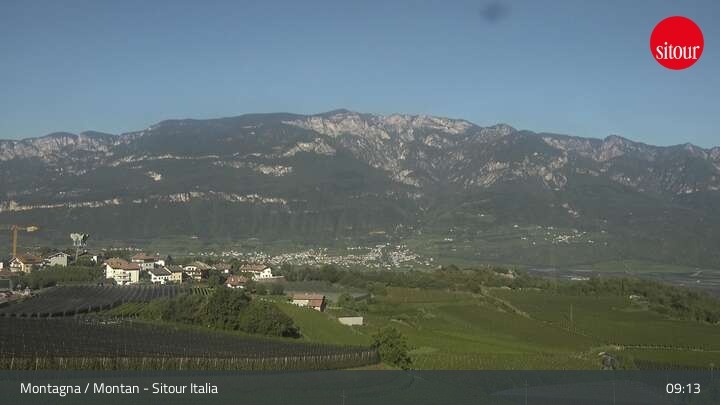 Archiv Foto Webcam Blick auf Montan